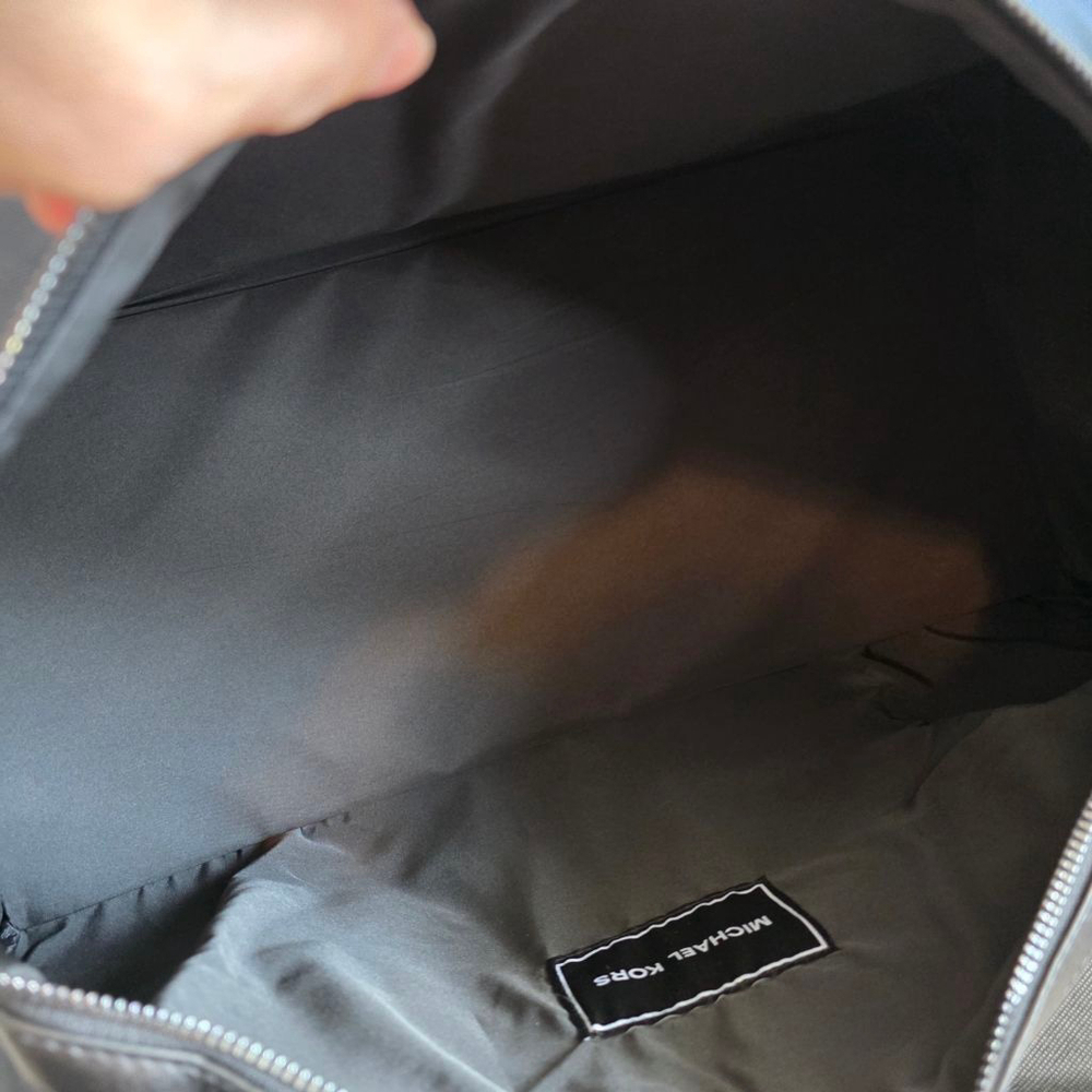 Michael Kors Navy Black Duffel Bag - Picture 8 of 8